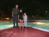 11122011 HOY CUMPLE  11 años André Reed Ramos, quien luce en compañía de su papá Óscar Gerardo y su hermanito Fernando, durante un viaje a Laredo, Texas.