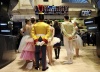 Los integrantes del Ballet de Nueva York deleitaron a los empleados de Wall Street.