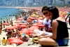 Brasil recibió el verano disfrutando del sol en la playa.