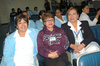 12012012 ROSY  Pérez, Martha Elba García y Lolis González.