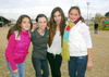 Martha, Alicia, Marthita y María Julia.