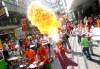 En Manila las personas salieron a las calles a celebrar el Año Nuevo Lunar Chino.