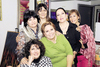 30012012 BERTHA  de Ceballos, Claudia de Lara, Marisa de Morales, Rocío Albores, Lourdes Castil y Rosy Torres.