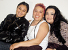 08022012 ALEJANDRA  Gálvez Reyes en su despedida de soltera junto a su mamá Rosalinda Reyes y Patricia Pedroza.