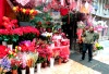 En el Cairo, Egipto,las calles se llenan de comerciantes durante la festividad de San Valentín.