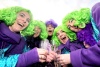 Ciudades alemanas celebraron sus tradicionales carnavales en los que la gente disfrazada salió a las calles y las mujeres empezaron a “tomar el poder” en alcaldías y oficinas para dar la bienvenida a la diversión.