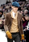 La firma Burberry Prorsum sorprendió con su pasarela en Londres.