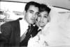 Estefana González Trejo y Javier Pérez Salais el 26 de febrero de 1952 día en que se unieron en sagrado matrimonio.