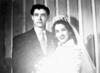 ÓSCAR  Rimada y Armida Salazar de Rimada, el día que celebraron su unión en matrimonio el 26 de febrero de 1954. Están cumpliendo actualmente 58 años de casados.