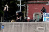 Elementos de seguridad implementaron un operativo de vigilancia en los alrededores de la Basílica de Guadalupe.