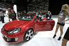Volkswagen mostró varias sorpresas entre ellas está el nuevo Golf GTI Cabriolet.