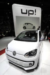 El nuevo Volkswagen up! durante su presentación a los medios de comunicación.