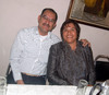 05032012 DANIEL  Mendoza en compañía de Selene Ramírez, captados al disfrutar de reciente celebración.