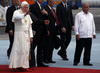 El Papa Benedicto XVI se despide de los fieles en el aeropuerto Antonio Maceo de Santiago, al oriente de Cuba.
