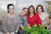 04032012 ANGéLICA  Cordero, Gera Sotomayor, Pilar de Sotomayor y Érika Sotomayor.