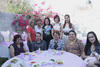 11042012 PAMELA  Camarillo durante su fiesta de regalos para bebé, acompañada por Cynthia Camarillo, Estelita González de Camarillo, Lili de Sáenz e Ileana Sáenz de B.