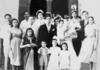 DORA  Alicia Sánchez de Arriaga y Pedro Antonio Arriaga Reyes (f) en una fotografía del 27 de diciembre de 1986  cuando celebraron quince años de casados.