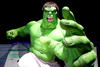 El museo de cera sorprendió con la figura de Hulk por su gran tamaño.