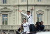 Más de 25 mil aficionados acudieron a las celebraciones del campeonato de Liga 2011-12 conquistado por el Real Madrid. (EFE)