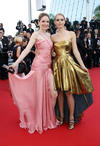 Laura Weissbecker y Olga Sorokina desfilaron por la alfombra roja de Cannes.