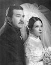 ROSA Valdés de Rosales y Juan Rosales Carrillo el día de su matrimonio efectuado el 24 de mayo de 1958. Actualmente celebran 54 años de casados.