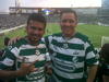 27052012 CARLOS  Herrera y Ricardo Martínez disfrutaron de la final del Santos.