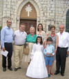A Sofía la acompañaron sus papás Fernando Murra Farrús e Isabel Vicario de Murra, sus abuelos FernandoMurraMarcos y Montserrat Farrús deMurra, Brad, Nelson y Carolyn.