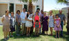 04062012 JESúS  Sotomayor acompañado de sus hijos José, Érika, Geraldine y Jesús.