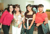 04062012 PATY  Cardona, Blanca Maltos, Michelle Muñoz y Paty Lozano.