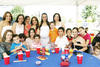 06062012 VALERIA , Maricarmen, Valeria, Vero, Zahy y Rosa, con sus hijos en festejo infantil.