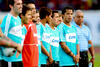 Jugadores mexicanos como Jonathan dos Santos participaron en el partido junto a Messi.