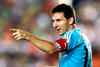 El coro de “¡Messi, Messi!” retumbó en el coloso cuando el jugador argentino con el número 10 en la espalda metió el balón en la portería del equipo contrario, en el minuto 44.