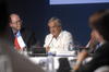 El presidente Felipe Calderón se reunió con el ministro italiano Mario Monti, en el marco de la reunión del G20.