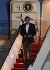 El presidente de EEUU, Barack Obama, llegó a Los Cabos procedente de Chicago, donde Obama asistió el sábado a la boda de la hija de una de sus principales asesoras, Valerie Jarrett.
