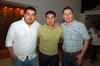 16062012 JORGE  Pedroza, Diego Ramos y Jaime Figueroa.