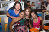 26062012 ELISA , Alejandra, Bibiana y Érika, fueron captadas al momento de disfrutar.