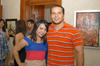 23062012 DAYNA  Mears e Iván Flores, fueron captados en reciente festejo social.
