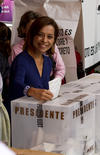 Josefina Vázquez Mota hizo un llamado a la ciudadanía a que acuda a las urnas y lo haga "sin miedo".