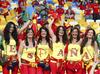 ¿Aficionados españoles animaron a su selección antes del comienzo de la final de la Eurocopa 2012.