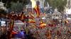 Los jugadores de la selección española se acercaban a la Plaza de Cibeles. (EFE)