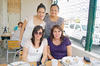 22072012 GRACIA  Silva, Norma Juárez, Liz Bringas y Pilar Morales.
