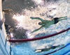 La cuarteta de Estados Unidos, con Phelps a cargo del tramo de mariposa, cronometró 3 minutos y 29.35 segundos.