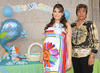 05082012 VIVIANA  con la organizadora de su baby shower, Sra. Evangelina Padilla.