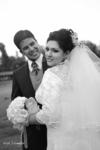 MUY  contentos el día de su boda Srita. Nadia Emilia Gonzá¡lez Calderillo y Sr. Luis Alberto Treviño Ramí­rez.- Érick Sotomayor Fotografía.