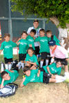 Equipo Hungría, los niños de este equipo tienen entre 7 y 9 años.