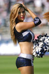 Sin palabras, la hermosa porrista de los Rayados del Monterrey. (Jam Media)