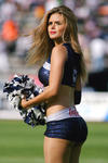 Sin palabras, la hermosa porrista de los Rayados del Monterrey. (Jam Media)