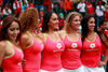 Apoyando a Los Diablos Rojos del Toluca la bella dama. (Jam Media)
