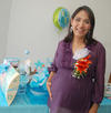 21082012 LAURA ISABEL  López de González espera el nacimiento de su bebé.