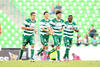 Benjamín Galindo, técnico de Santos Laguna, se mostró conforme con el resultado obtenido por su equipo en el primer partido de la Concachampions, aunque reconoció que deben mejorar.